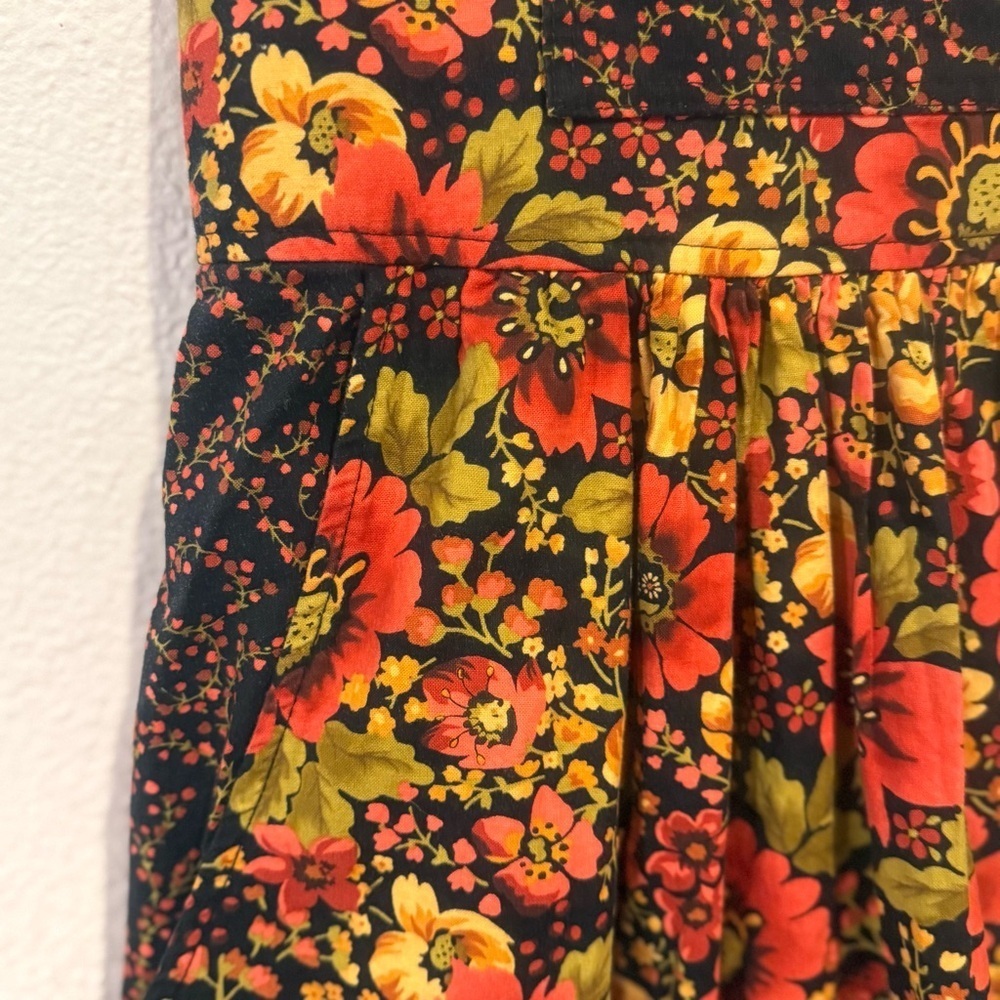 Dee's designer Lovely 50s Vintage floral patchwork midi dress - Picture 8 of 13
